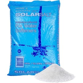 Home and Country All Natural Solar Salt for Water Softener. (50, Pounds)