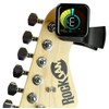 RockJam RJWETUNE Wetune Clipon Tuner for all Instruments with Guitar