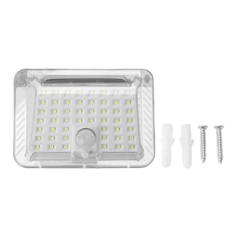 Solar Motion Sensor Wall Light Waterproof Energy Saving LED Outdoor