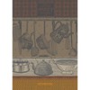 Garnier Thiebaut Tea Towels Home Sweet Home Saffron 56 x