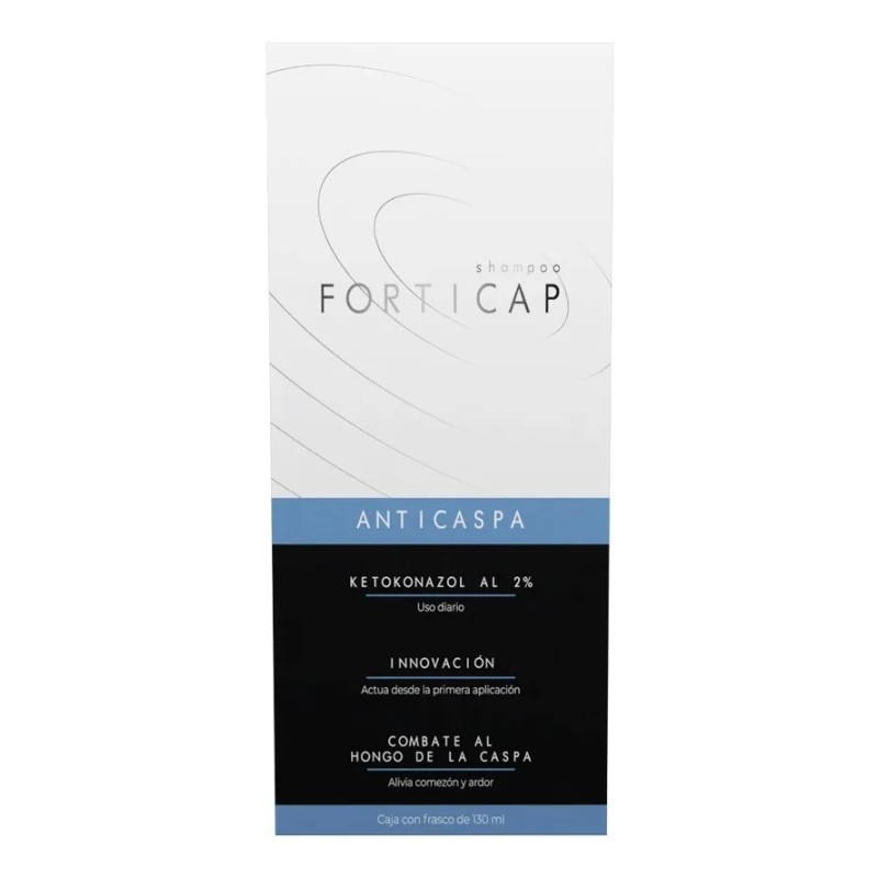 Shampoo Anticaspa Descamación Ketokonazol 2% Forticap Ultra