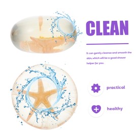 Healeved Acid Soap Face Wash Bath Soap Gentle Cleaning for Oily Mixed Skin Safe for Family Use