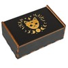 CREATCABIN Wooden Tarot Storage Boxes Tarot Card Case Witch Box