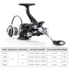9+1 BB Fishing Reel Dual Brake System High Speed Spinning