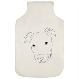 'Pit Bull Terrier' Hot Water Bottle Cover (HW00038349)