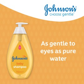 Johnson's Baby Shampoo, Yellow, 750 ml (Pack of 1)