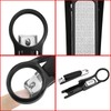 Spacmirrors Extra Large Nail Clipper with Magnifying Glass in Silver,
