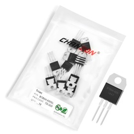 Chanzon BTB04-600SL TO-220AB Triac Thyristor Transistor, Bidirectional Silicon-Controlled Rectifier (Pack of 10pcs)