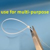 Aventurine White Cable Ties, 300mm x 3.6mm, Pack of 100,