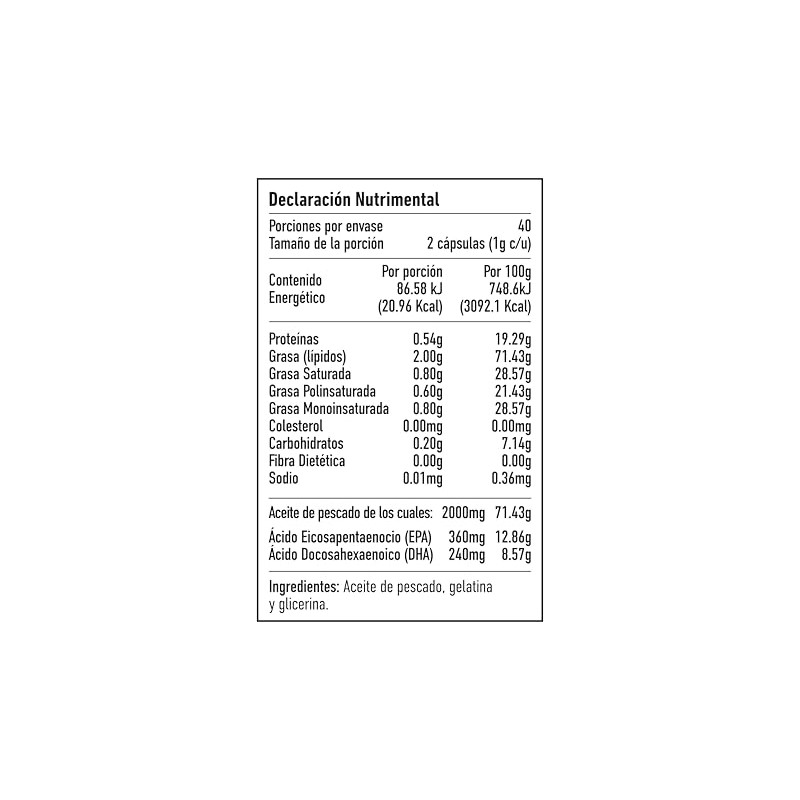 HUMNIMO Omega 3 Aceite de Pescado para Apoyo a la