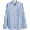 Ted Baker Linlins Mens Herringbone Linen Blend Button Down Shirt