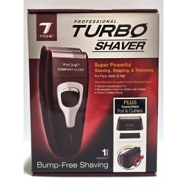 NICKA K Tyche Professional Turbo Shaver + Replacement Foil & Cutters THC07B