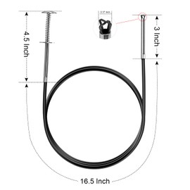 Small Caliber Flexible Grabber Tools 24'' Four-claw Pickup Tool Pick Up Items In Narrow Space Flexible Waste Picking Tool for Engine Bay/Home Sink/Earring (Not magnetic)