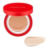 Cojín Base Missha con acabado de terciopelo N.21, beige claro,