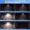 [2 Packs] Solar Motion Sensor Outdoor Lights, Super Bright Solar