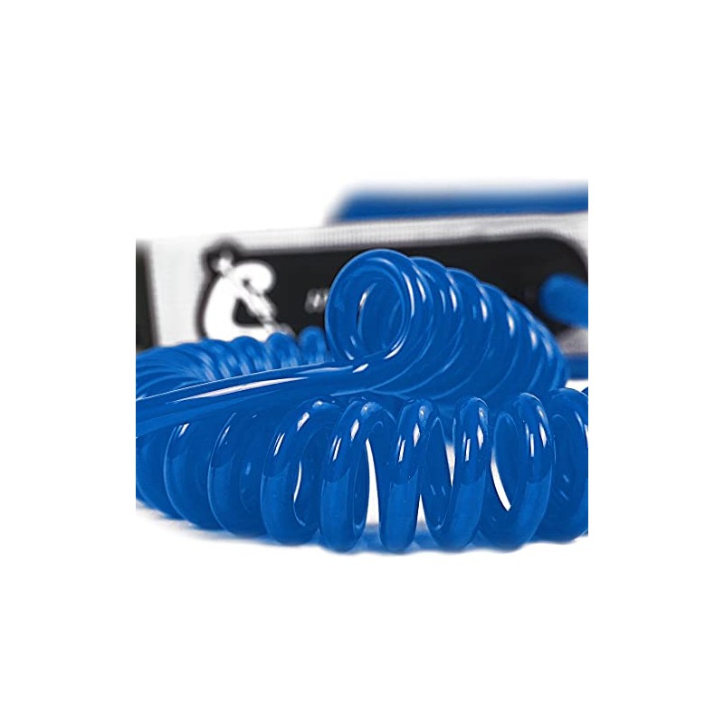 Cressi Unisex Adult Sup Coiled Leash 10' 300 cm Spiral