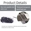 Hawfund Charpentier Pencil Refills 24 Pack 2.0mm HB Graphite Leads