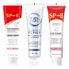 Tres Piezas Dentífrico Blanqueador Sp-6, Sp-8, 7,5% Sin Flúo,Previene las