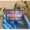 CAT Great Britain Union Jack British England Flag embroidered Iron