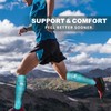 Bluemaple 6 Pack Copper Compression Socks for Women and Men