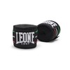 LEONE 1947 Unisex's Flag On Black Hand Wraps-AB705, 350 cm