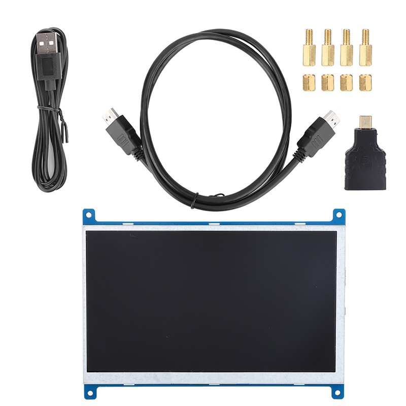 7-Inch Display 1024 x 600 HD TFT Screen for HDMI