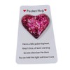 RFTWXHPN Anniversary & Birthday Pocket Hug Token for Adults, Couples,
