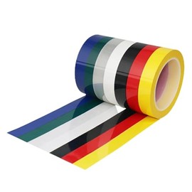 DAVBIR 5 uds Mark Multicolor cinta Mylar cinta Mara cinta adhesiva de envoltura de bobina de condensador de Motor de transformador aislado de alta tem