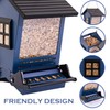 LSCQYYCC-Bird Feeder Squirrel Proof Metal Hanging for Outdoor Wild Bird