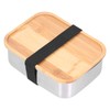 Bento Lunch Box 304 Stainless Steel Secure Bento Boxes with