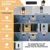 Porch Light with GFCI Outlet with Remote, Dusk to Dawn