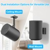 Pair of Speaker Wall Mount for Sonos Era 100 Ceiling