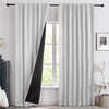 Deconovo Blackout Curtains – Noise-Reducing & Energy-Saving Back Tab Thermal