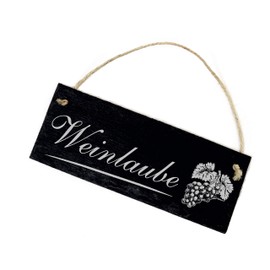Engraved Slate Sign, Wine Arbour, Garden Sign, Door Sign, 22 x 8 cm