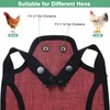 M METERXITY 4-Pack Premium Chicken Saddle, 25.4cm/10" Hens Saddle with