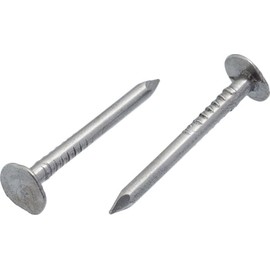 3mm x 30mm Steel Roof Nails Large Head Felt Clout Felt Tacks (Pack of 100)