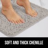GORILLA GRIP Bathroom Rug Sets, Soft Chenille 2 Piece Area