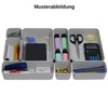 1 x Drawer Organiser Set, 8 Pieces, Pastel Green, Universal