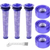 6 Pack Filters Kit for Dyson, Vacuum Filter Replacement Compatible