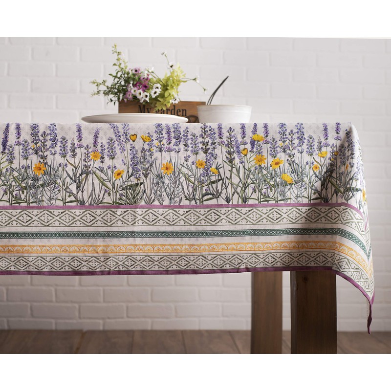 Maison d' Hermine Table Cloth 100% Cotton 140cm x 180cm