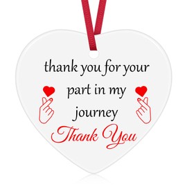 Thank You Gifts for Women Coworkers Teacher Leader Nurse Boss Christmas Ornament Employee Appreciation Gifts Ceramic Ornament Boss Day Farewell Leaving Retirement Gifts Christmas Tree Decoration