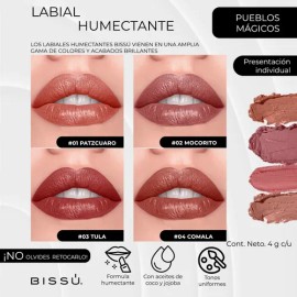 Kit Bissú 6 Labiales Humectantes Para Toda Ocasión                                                                                                    