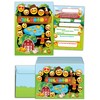 JuNa-Experten 6 Invitation Cards Birthday Children Farm for Girls Boys