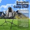 BreezeBack Reclining Camp Chair