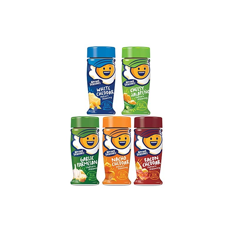 Kernel Season's Popcorn Seasoning, Cheese Lovers Complete Set - includes