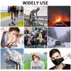 2PCS Safety Cotton Face Mask With 12 Filters Reusable Face
