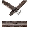 BEZLIT Men's Western Belt Faux Leather 30512, brown