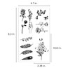 Mini Nature Temporary Tattoos - Realistic Long Lasting Waterproof Tiny