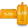 bubly Sparkling Water, Mango, Zero Sugar & Zero Calories, Seltzer