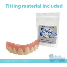 Instant Smile - Large Size Handmade Veneer - Original - Fix Your Smile in just Minutes!